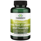 Spectre complet Kola Nut, Catuaba et Guarana 90 Capsules