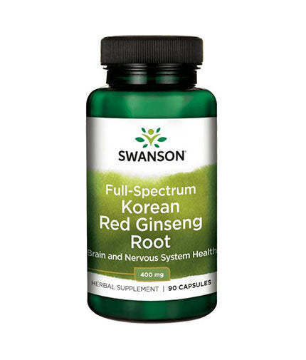 Spectrum complet Root de ginseng rouge coréen 400 mg - 90 capsules