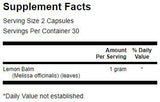 Capsules à spectre complet au spectre 60