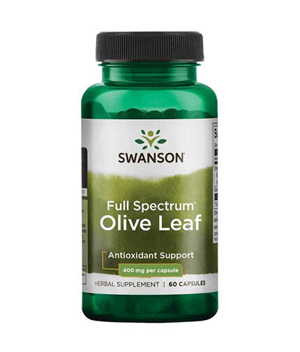 Feuille d'olive à spectre complet 400 mg - 60 capsules