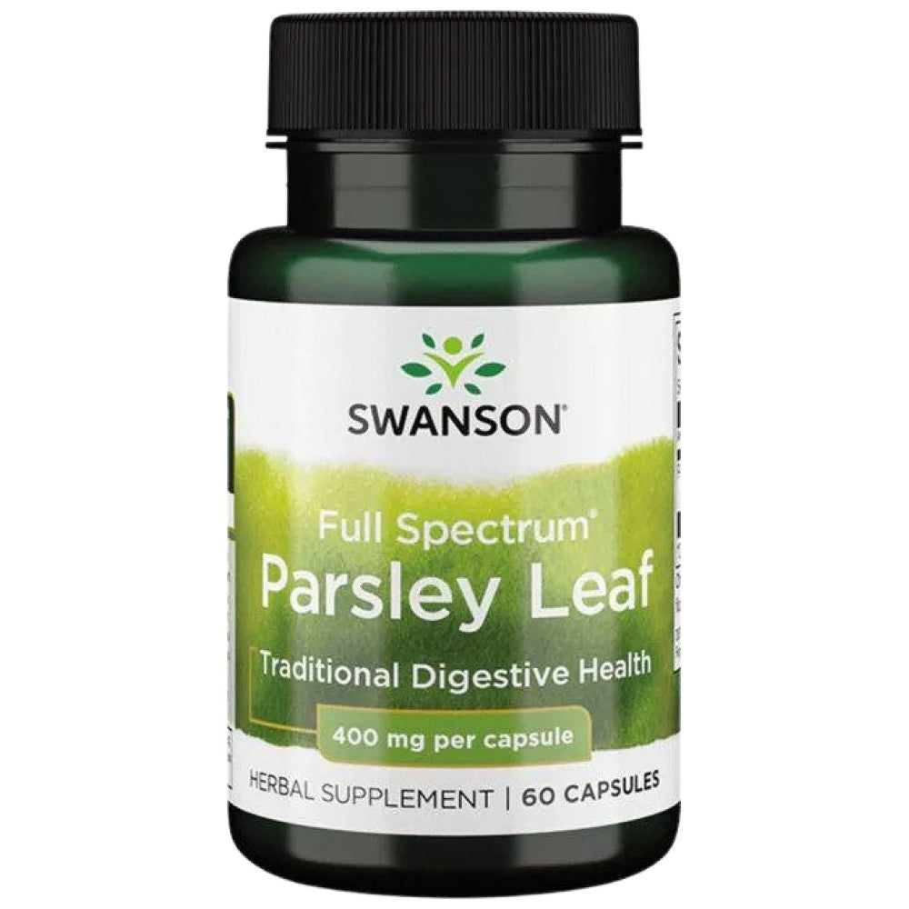 Feuille de persil à spectre complet 400 mg 60 capsules