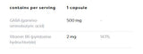 GABA 500 mg + vitamine B6 - 120 capsules