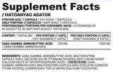 GABA 750 mg - 60 capsules