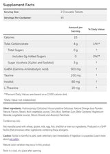Gaba Chewable | avec taurine, inositol et théanine - 90 comprimés à croquer