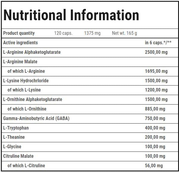 GH Up | Formule nocturne hormonale de croissance - 120 capsules