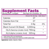 GLA Mega Strong - 60 capsules de gel