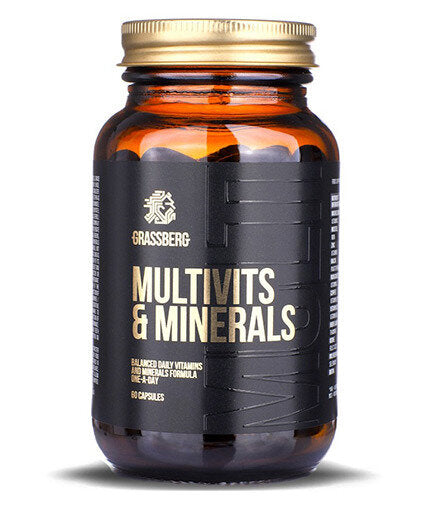 Grassberg Multivits & Minerals (60 capsules)