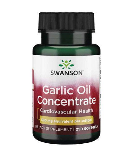 Huile à l'ail 500 mg - 250 capsules de gel