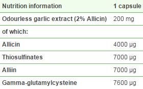 Garliciin - 30 capsules