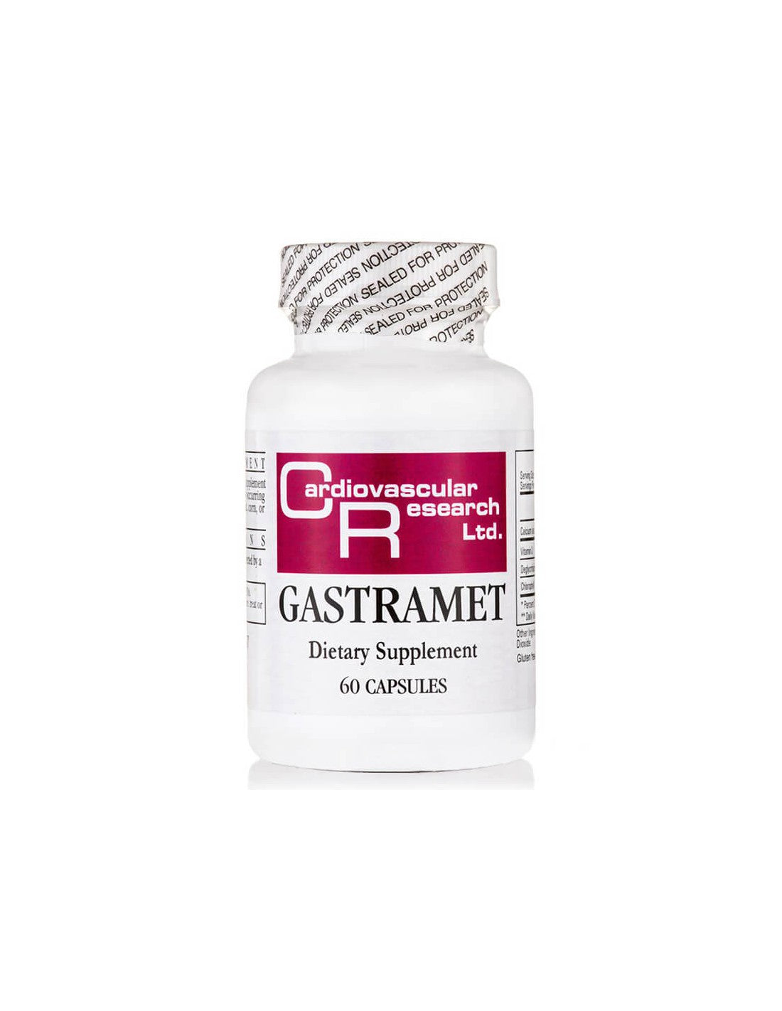 Gastrite, colite et ulcère - gastrame - pour protéger la muqueuse gastrique, 60 capsules