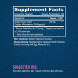 Gingembre 250 mg./120 VCAPS.