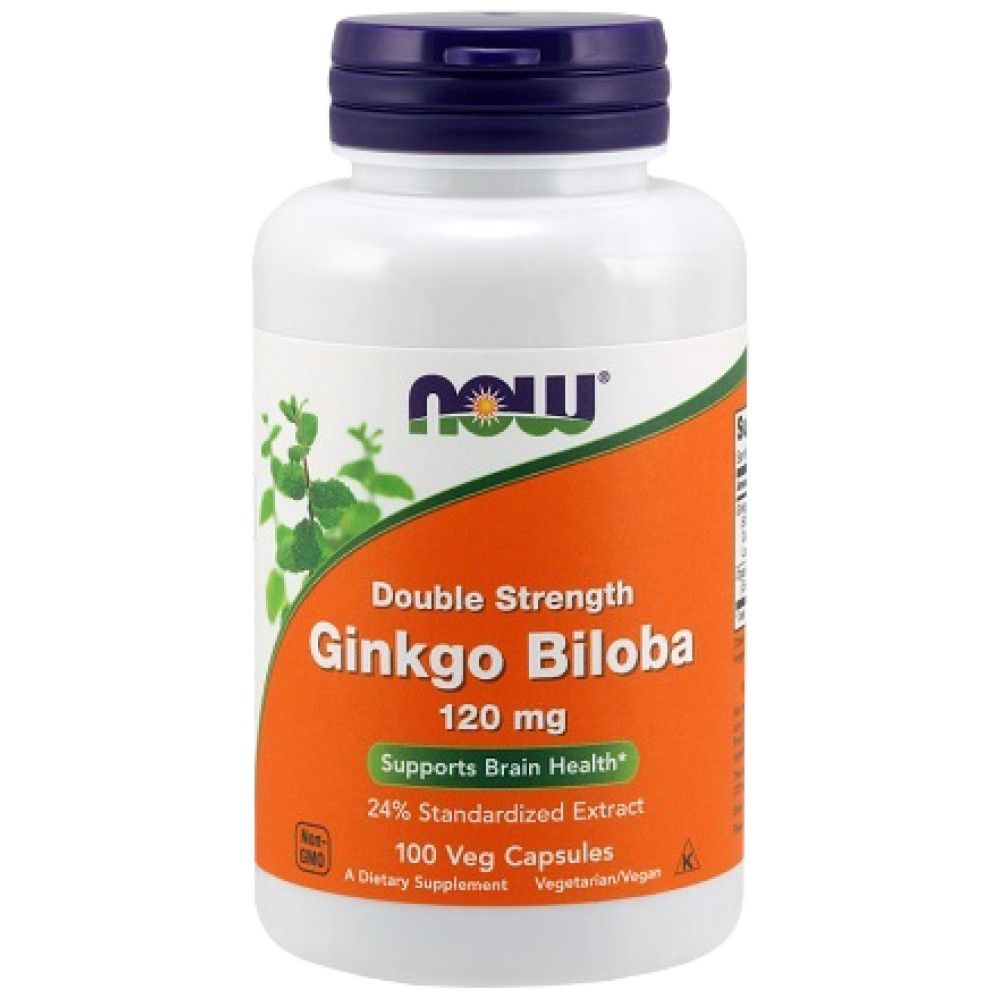 Ginkgo biloba 120 mg / double résistance - 100 capsules