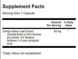 Ginkgo biloba extrait 60 mg - 30 capsules