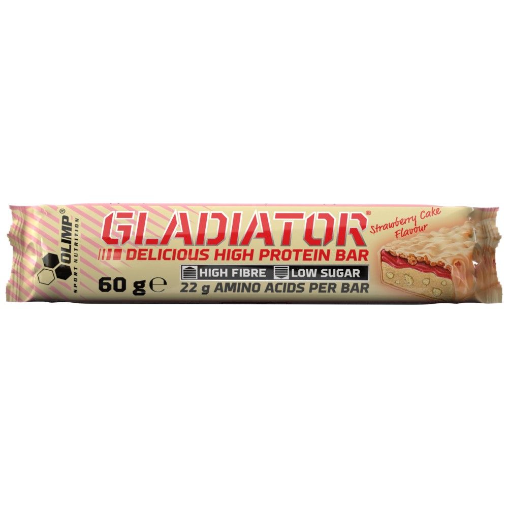 Gladiateur/barre riche en protéines - 60 grammes