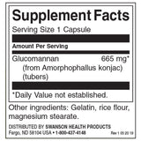 Racine glucomannane/konjac 665 mg - 90 capsules