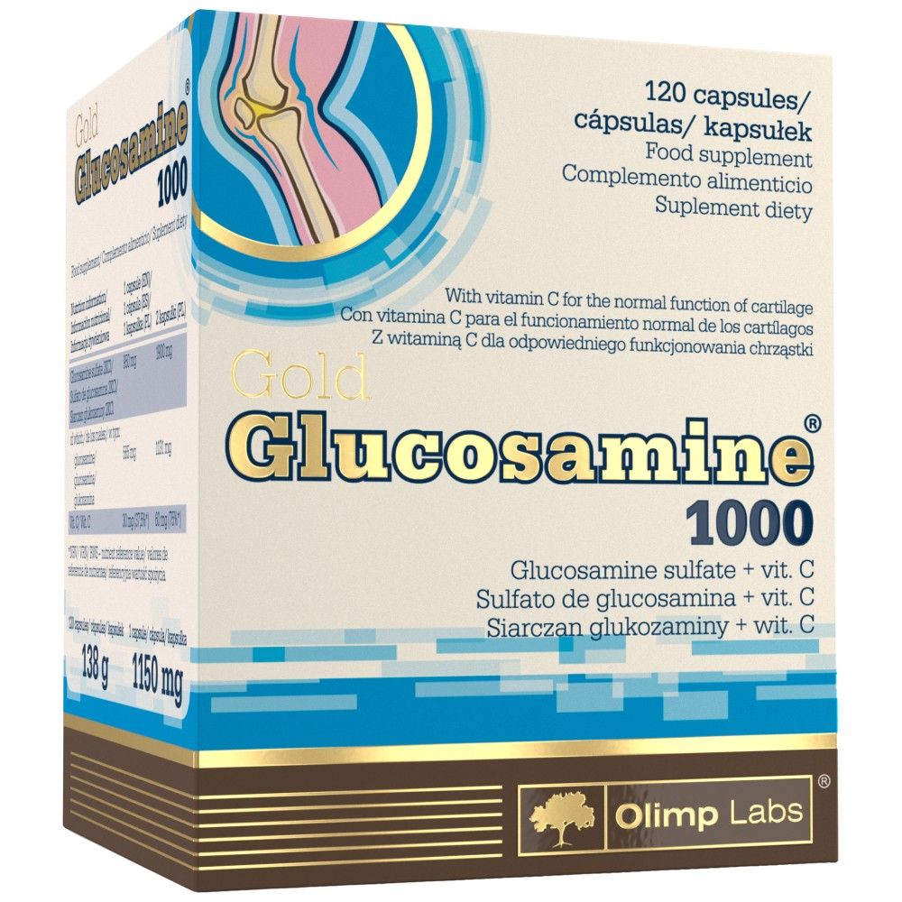 Glucosamine d'or 1000 - 120 capsules