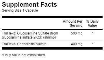 Glucosamine et chondroïtine 500/400 mg - 90 capsules