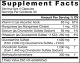 Glucosamine chondroïtine MSM - Glucosamine chondroïtine msm 120 capsules