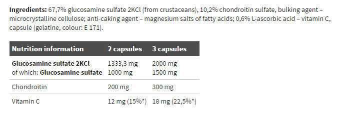 Glucosamine plus 60 Caps. OLYMPE