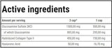 Complexe sport de glucosamine | avec acide hyaluronique et collagène de type II - 180 capsules