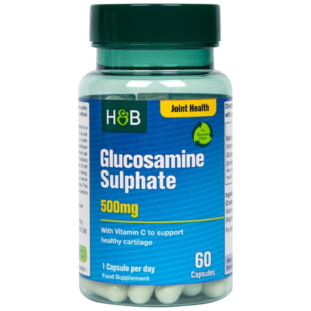 Sulfate de glucosamine 500 mg - 60 capsules