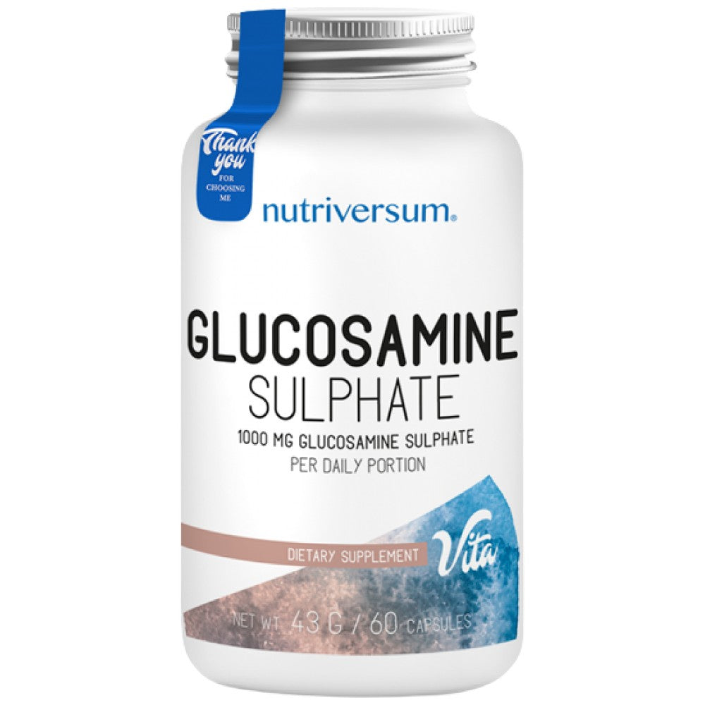 Sulfate de glucosamine 500 mg - 60 capsules