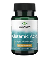 Acide glutamique 500 mg - 60 capsules