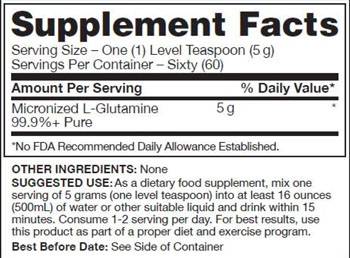 Glutamine - 300 grammes