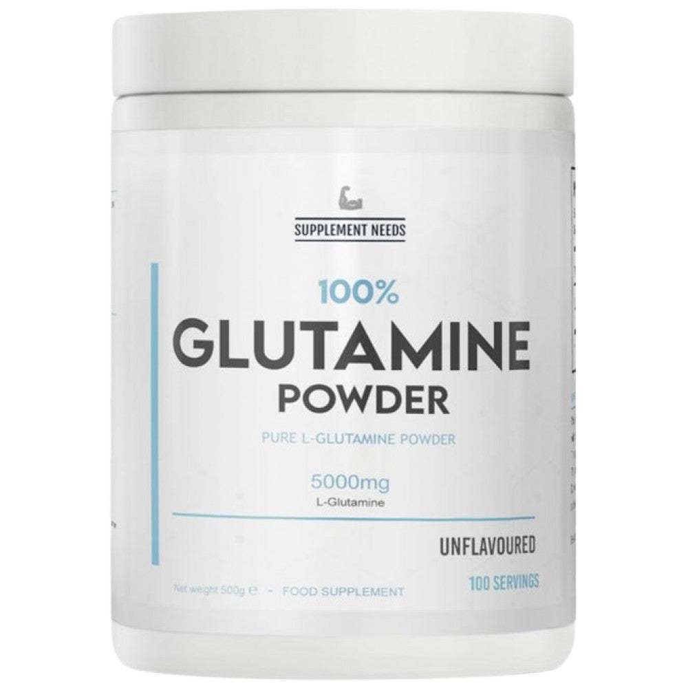 Poudre de glutamine - 500 grammes