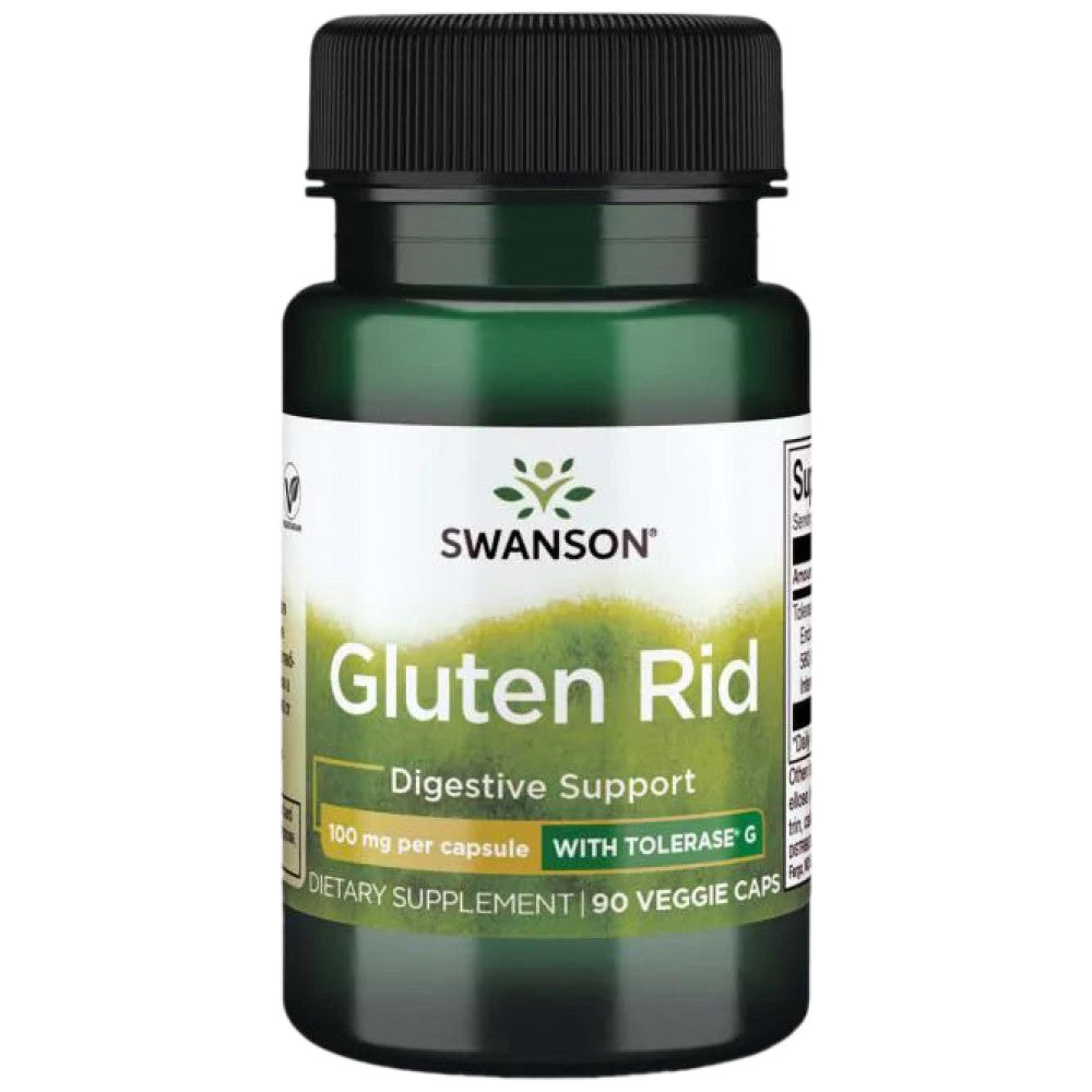 Gluten débarrassé avec tolérase G - 90 capsules