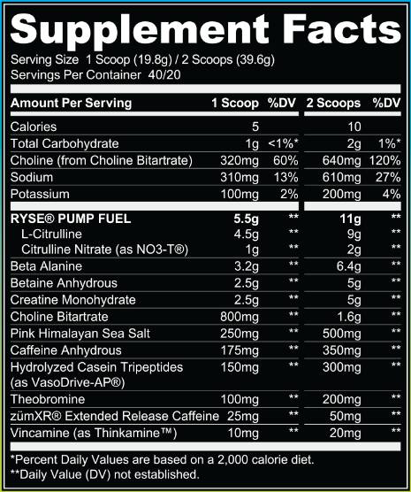 Godzilla Pre-Workout - 732-796 grammes