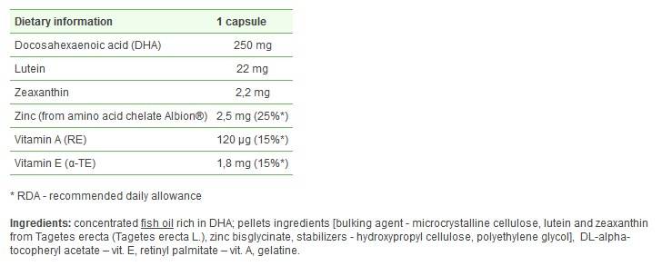 Lutein d'or - 30 capsules