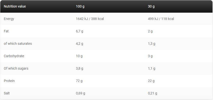 Gold Line/Gold Whey - échantillon - 30 grammes