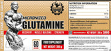 Série d'or | Glutamine micronisée avec de la taurine - 300 grammes