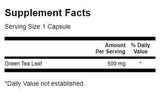 Thé vert 500 mg - 30 capsules