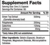 Thé vert 500 mg/60 casquettes