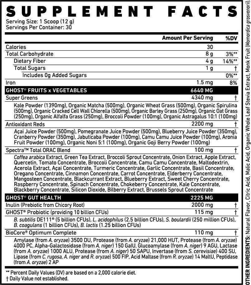 Vert | Formule de superaliments - 360 grammes