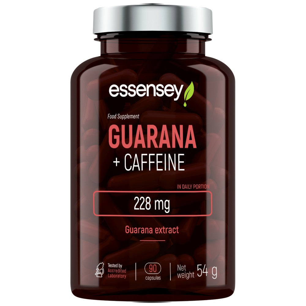 Guarana + caféine - 90 capsules
