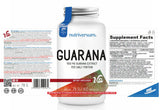 Extrait de guarana 550 mg 100 capsules