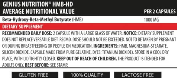 HMB-HD - 90 capsules