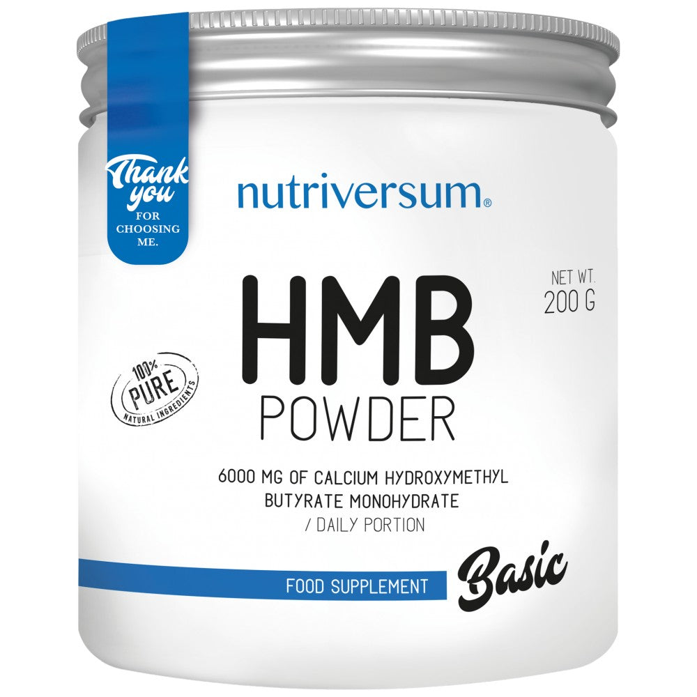 Poudre HMB | 100% pur - 200 grammes