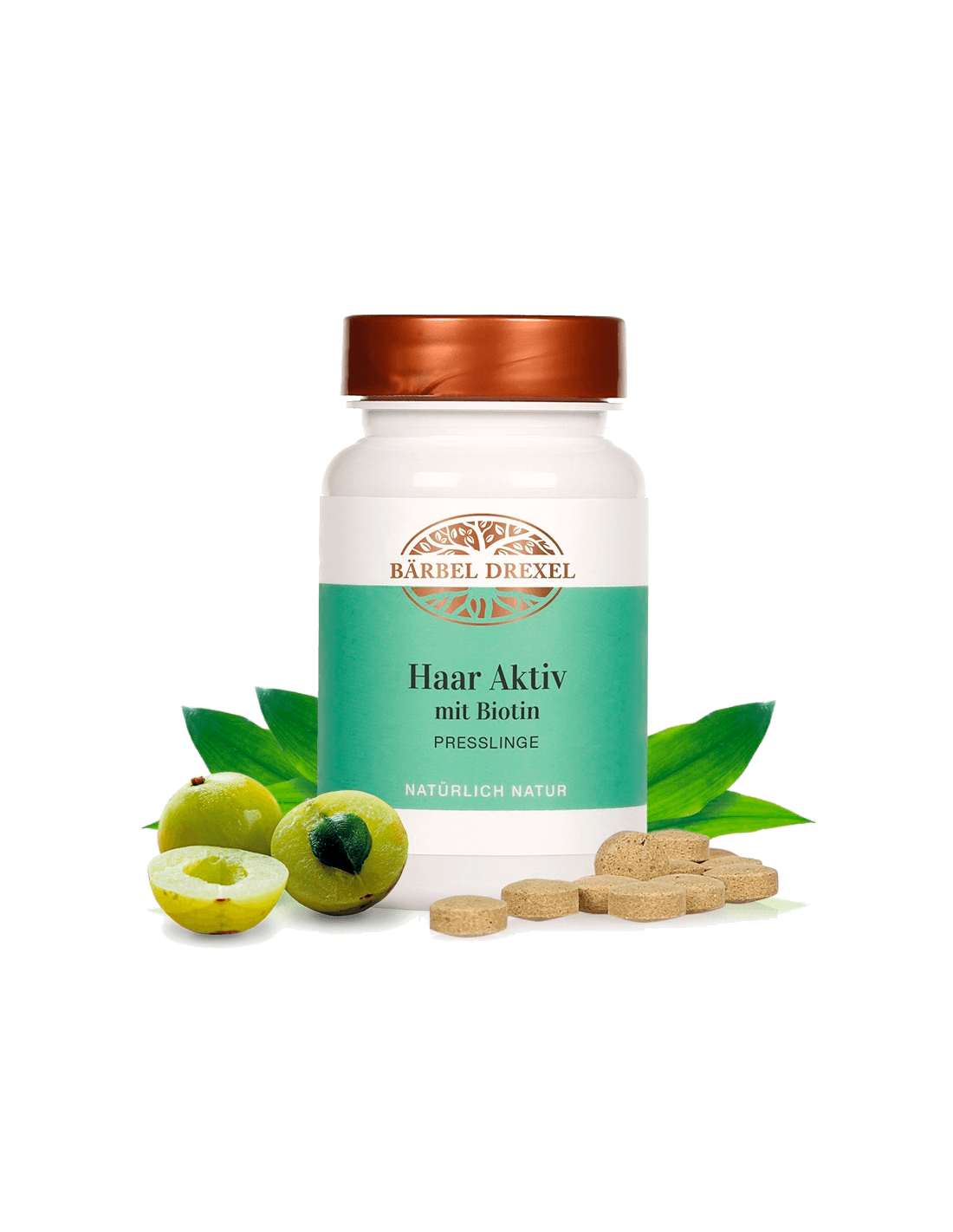 Haar Aktiv mit Biotin/Formule pour des cheveux sains à la biotine de quinoa, 125 comprimés <tc>Bärbel Drexel</tc>