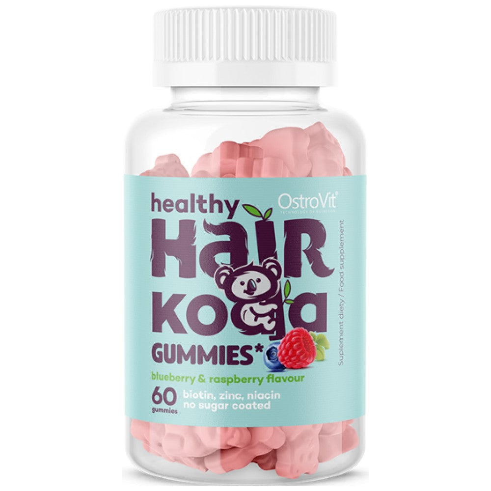 Hair Koala/Gummies saines 60 comprimés à croquer
