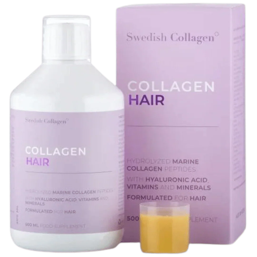 Cheveux de collagène de poisson avec coenzyme Q10/500 ml, 33 doses /