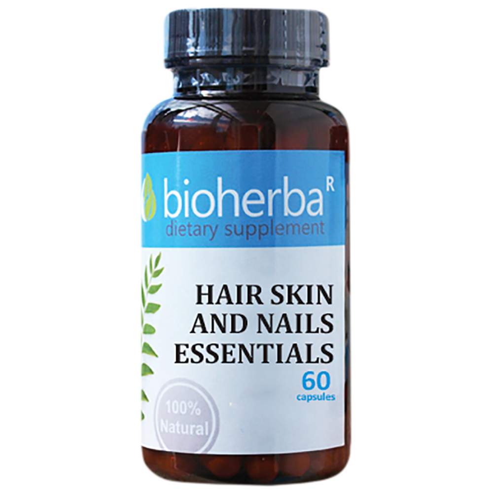 Essentiels de cheveux, de peau et de ongles - 60 capsules