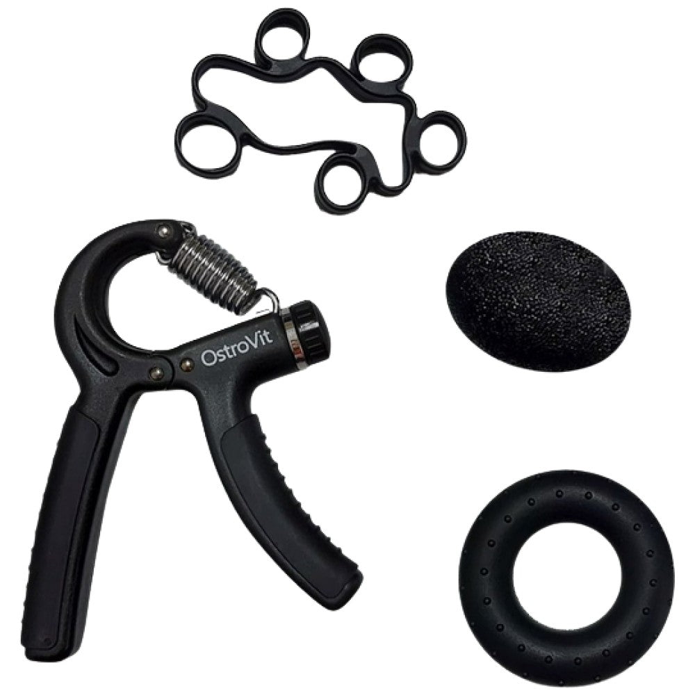 Équipement d'exercice à main et à bras | Avant-bras GRIP + GRIP et ENTRAÎNEMENT DU FORME RÉSÉRAQUE 4 PCS.
