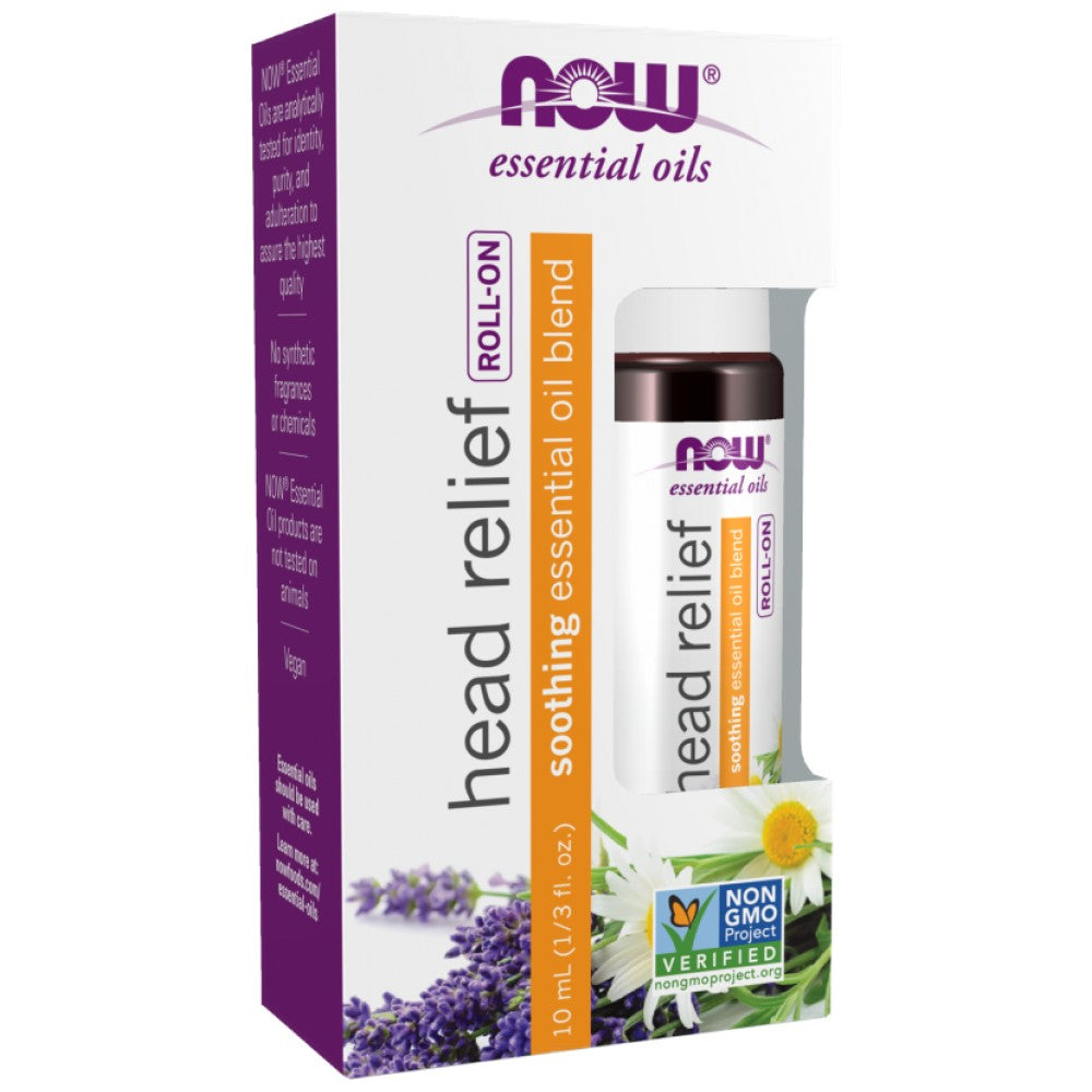 Roll-on de la tête | Mélange d'huile essentielle apaisante - 10 ml