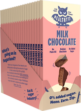 <tc>HealthyCo</tc> chocolat au lait 100 grammes - sans sucre ajouté et sans huile de palme