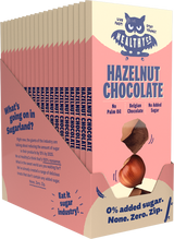 <tc>HealthyCo</tc> chocolat aux noisettes 100 grammes - sans sucre ajouté et sans huile de palme