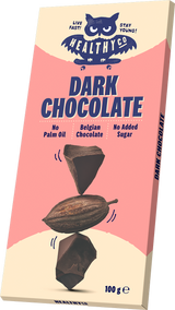 <tc>HealthyCo</tc> chocolat noir naturel 100 grammes - sans sucre ajouté et sans huile de palme